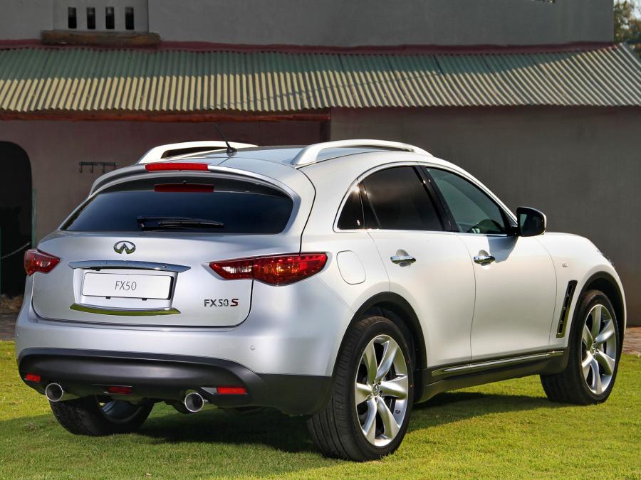  Infiniti FX50 S 2012 года  (ZA) (фото 4 из 8)